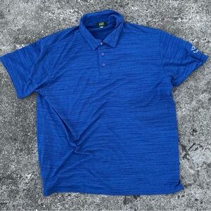 Blue Men's Golf Tournament Shirt